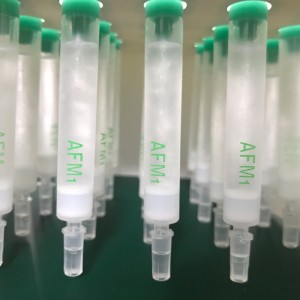 Cartuchos e placas de cromatografia de afinidade de aflatoxina